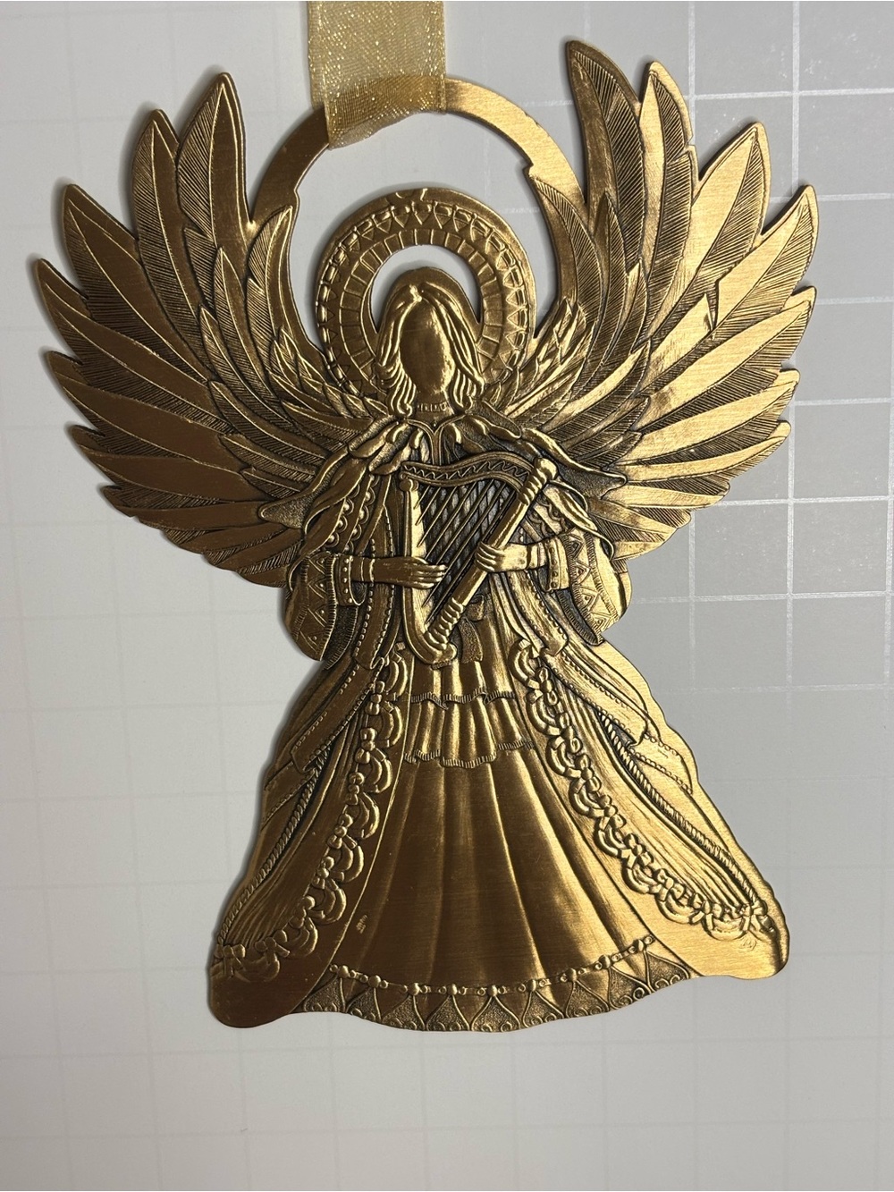 Wendell August Hand Made Solid Bronze Ornament
